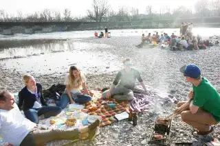 Frühlingsfest an der Isar in Freising