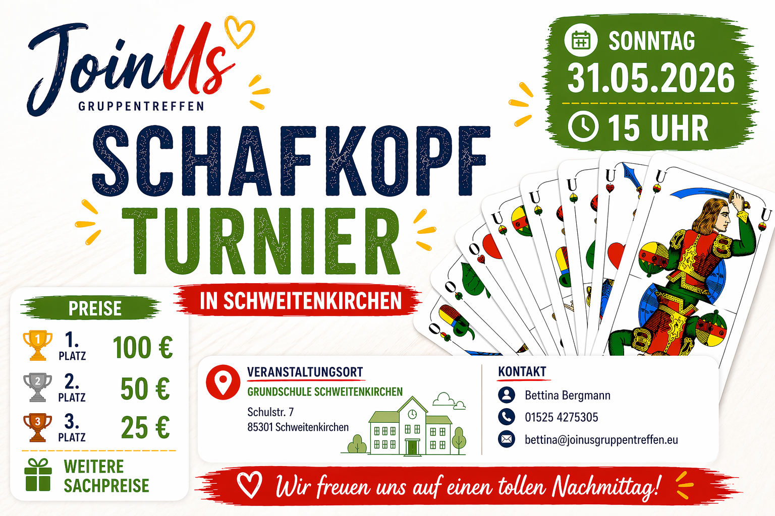 Schafkopfturnier in Schweitenkirchen