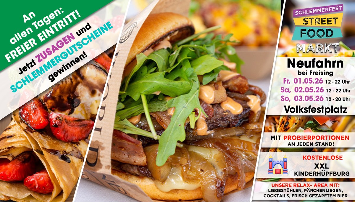 Streetfood-Festival in Neufahrn bei Freising